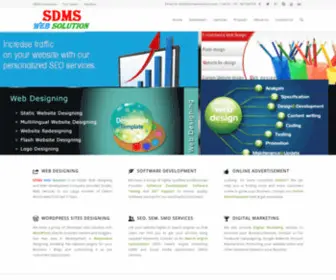 SDMswebsolution.com(SDMS Web Solution) Screenshot