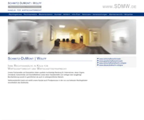SDMW.de(Fachanwalt Wirtschaftsrecht Köln Strafverteidigung) Screenshot