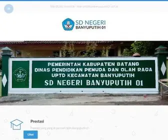 SDnbanyuputih01.sch.id(SDN Banyuputih 01 Kabupaten batang) Screenshot
