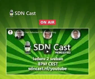 SDncast.nl(SDN Cast) Screenshot
