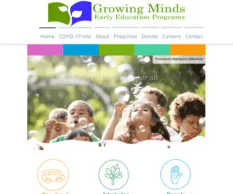 SDNCCS.org(Growing Minds Early Education Programs) Screenshot