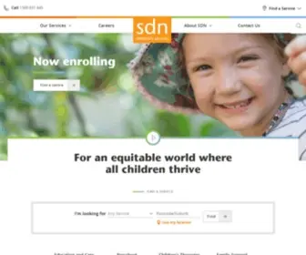 SDN.org.au(SDN Children's Services) Screenshot