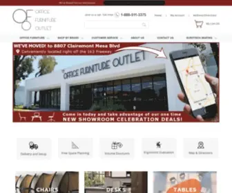 Sdofficefurniture.com(Come visit San Diego's Leading Office Furniture Retail Showroom & find great deals on new and used office furniture) Screenshot