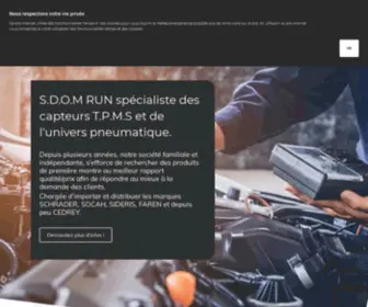 Sdomrun.fr(Accueil St) Screenshot