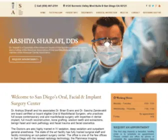 Sdoralsurgery.com(SD Oral) Screenshot