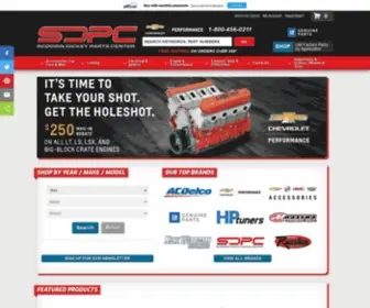 Sdparts.com(Scoggin-Dickey Parts Center) Screenshot