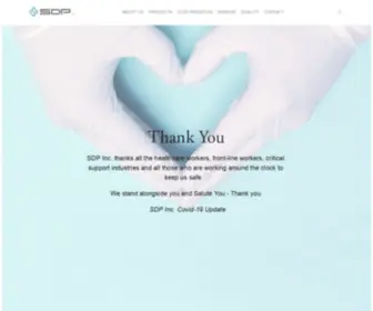 SDpmedical.com(SDP Inc) Screenshot