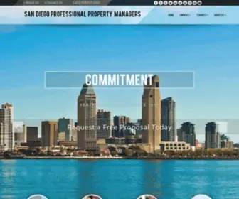 SDPPM.com(San Diego Professional Property Managers) Screenshot