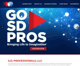 SDprofessionalsllc.com(S.D. Professionals) Screenshot