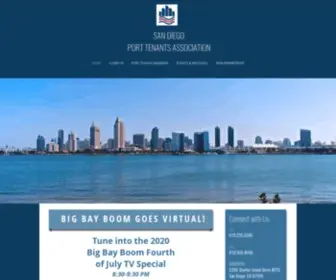 SDpta.com(San Diego Port Tenants Association) Screenshot