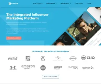 SDQK.me(E-commerce influencer marketing platform) Screenshot
