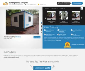 Sdrengineeringprojects.com(SDR Engineering & Projects) Screenshot