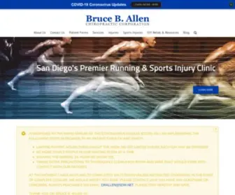 Sdri.net(San Diego Injury Clinic and Prevention Center) Screenshot