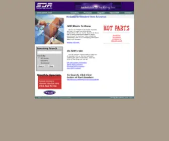 Sdrinc.com(Standard Data Resources) Screenshot