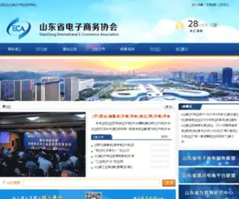 Sdsec.org.cn(山东省电子商务协会) Screenshot