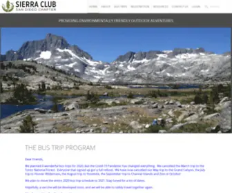 Sdsierraclub.org(Sdsierraclub) Screenshot