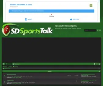 SDsportstalk.com(Talk South Dakota Sports) Screenshot