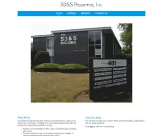 SDSprop.com(SD&S Properties) Screenshot