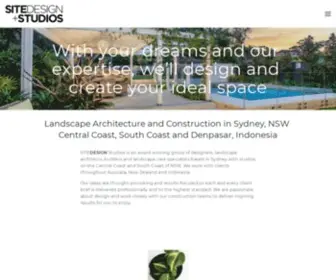 SDstudios.com.au(Landscape Architecture) Screenshot