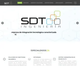 Sdtingenieria.com(SDT Ingeniería) Screenshot