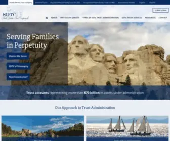 SDtrustco.com(South Dakota Trust Company) Screenshot