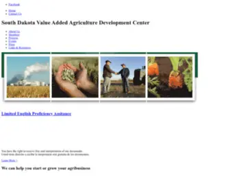 Sdvalueadded.coop(South Dakota Value Added Agriculture Development Center) Screenshot