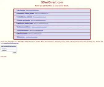 SDWddirect.com(SDwd Direct) Screenshot