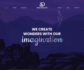 Sdwebcreation.com(A professional web design company) Screenshot