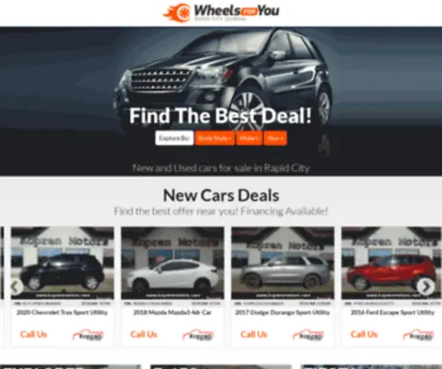 SDwheelsforyou.com(Autos) Screenshot