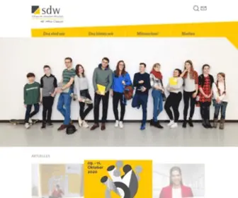 SDW.org(Stiftung der Deutschen Wirtschaft) Screenshot