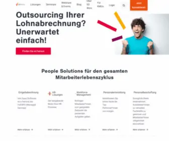 Sdworx.de(Payroll & HR für Ihren Weg zum Erfolg) Screenshot