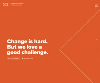 SE2Changeforgood.com(Creative Agency in Denver) Screenshot