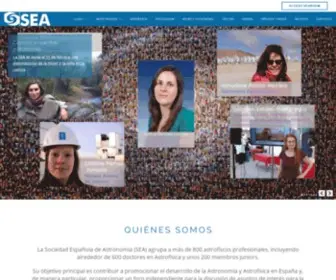 Sea-Astronomia.es(Sociedad) Screenshot