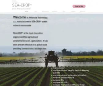 Sea-Crop.com(Organic Certified) Screenshot