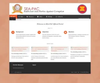 Sea-Pac.org(Sea Pac) Screenshot
