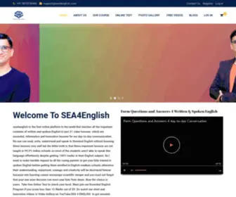 Sea4English.com(Standard English Academy) Screenshot