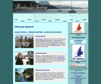 SEABC.com(Bewley Sailing School) Screenshot