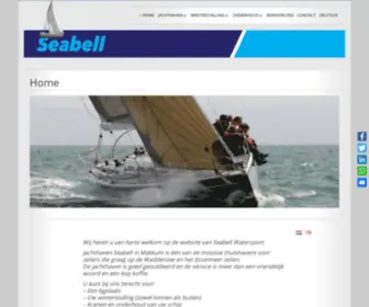 Seabell.nl(Seabell Watersport Makkum) Screenshot