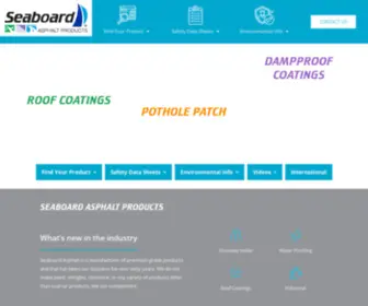 Seaboardasphalt.com(Seaboard Asphalt) Screenshot