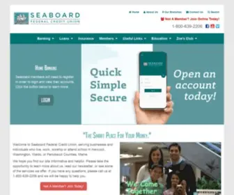 Seaboardfcu.com(Seaboard Federal Credit Union) Screenshot