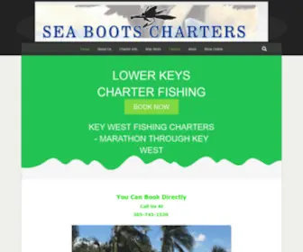 Seaboots.com(Key West Fishing Charters) Screenshot