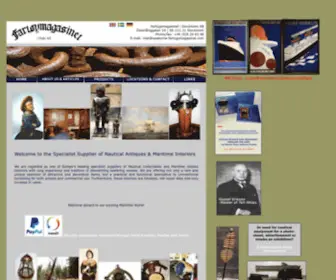 Seaborne-Fartygsmagasinet.com(Nautical Antiques & Collectables) Screenshot