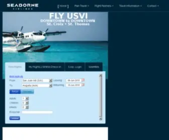 Seaborneairlines.com(Seaborne Airlines) Screenshot