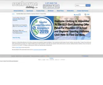 Seaborneclothing.com.au(Australian Made School Uniforms) Screenshot