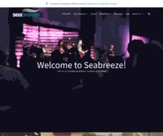 Seabreezechurch.com(Seabreeze Church) Screenshot