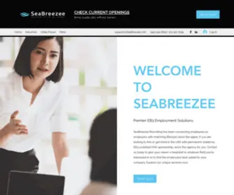 Seabreezee.com(SeaBreezee's EB3 employment) Screenshot