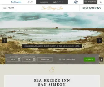 Seabreezeinnsansimeon.com(San Simeon Hotels) Screenshot