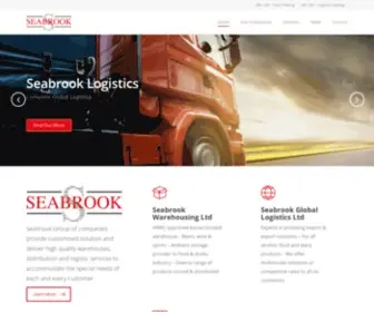 Seabrooks.uk(Warehouse and Logistics) Screenshot