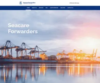 Seacare.lk(Freight Forwarding) Screenshot