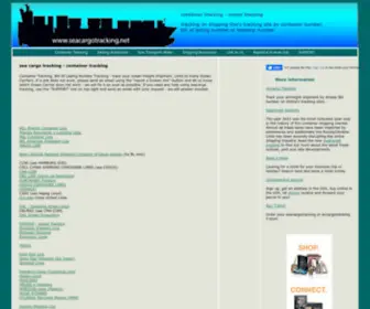 Seacargotracking.net(Seacargo tracking) Screenshot